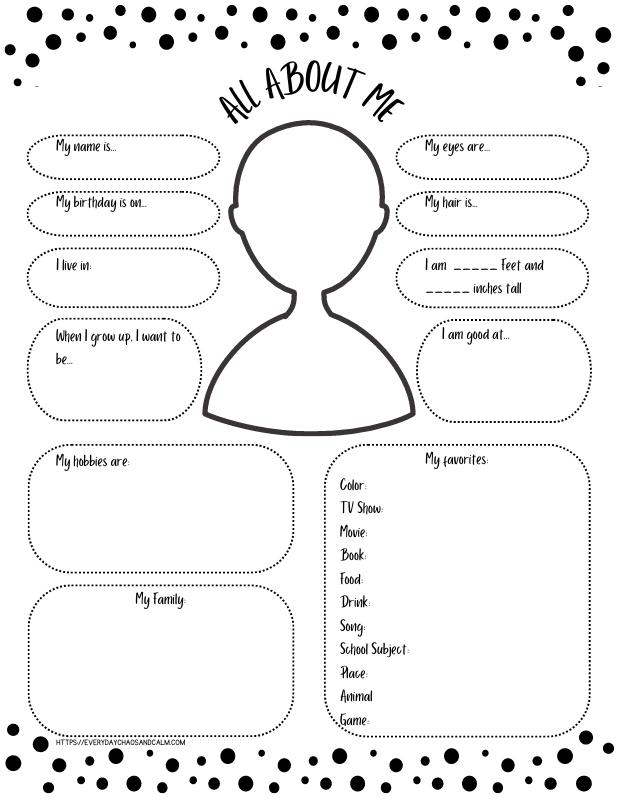 printable worksheet for children