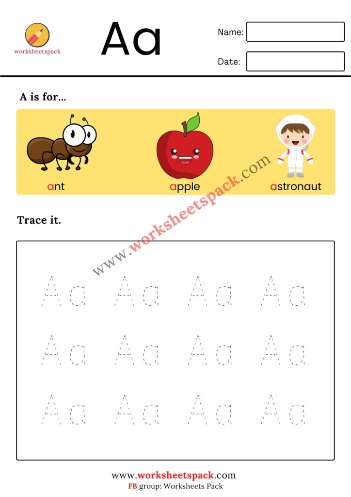 Free Printable Alphabet Tracing Worksheets A Z Pdf Infoupdate