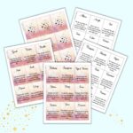 Free Printable Angel Cards Printable Templates Free Printable Card
