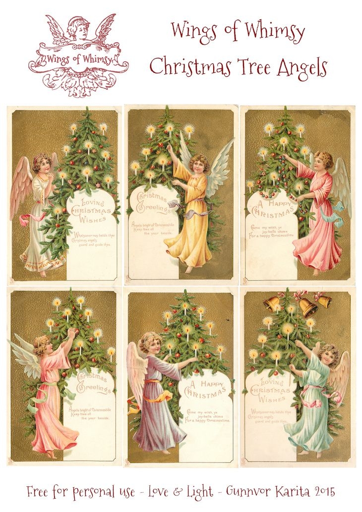 Free Printable Angel Tree Tags You Can Print Your Own Custom Angel Tree 