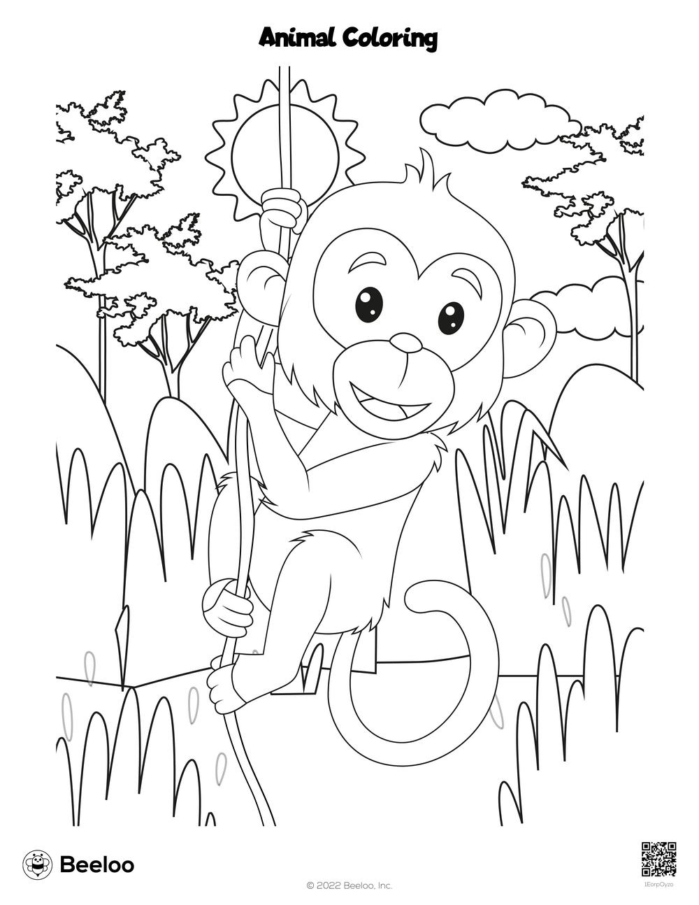 free printable animal coloring pages