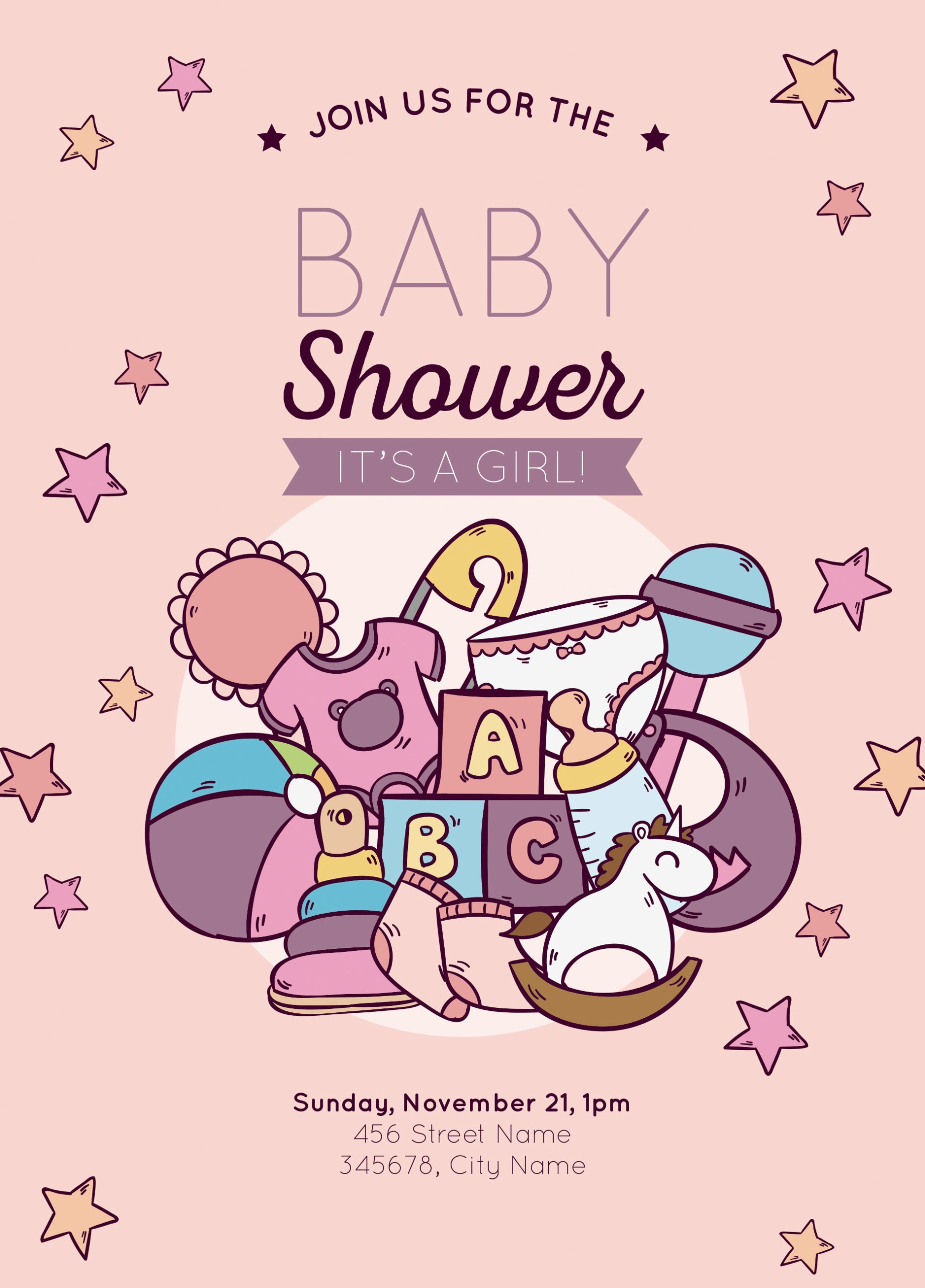 Free Printable Baby Shower Card