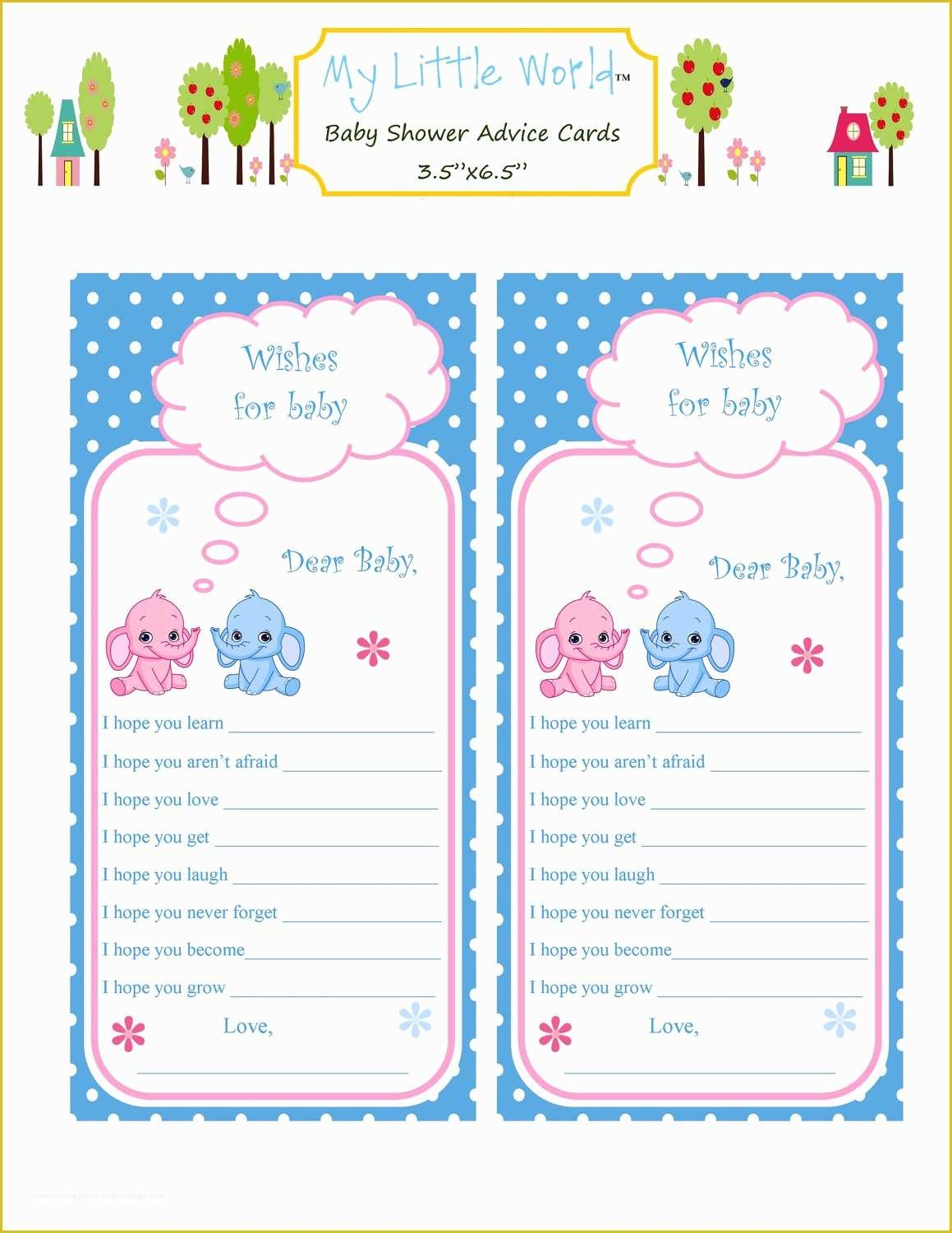 Free Printable Baby Shower Cards Templates Of Free Baby Shower 