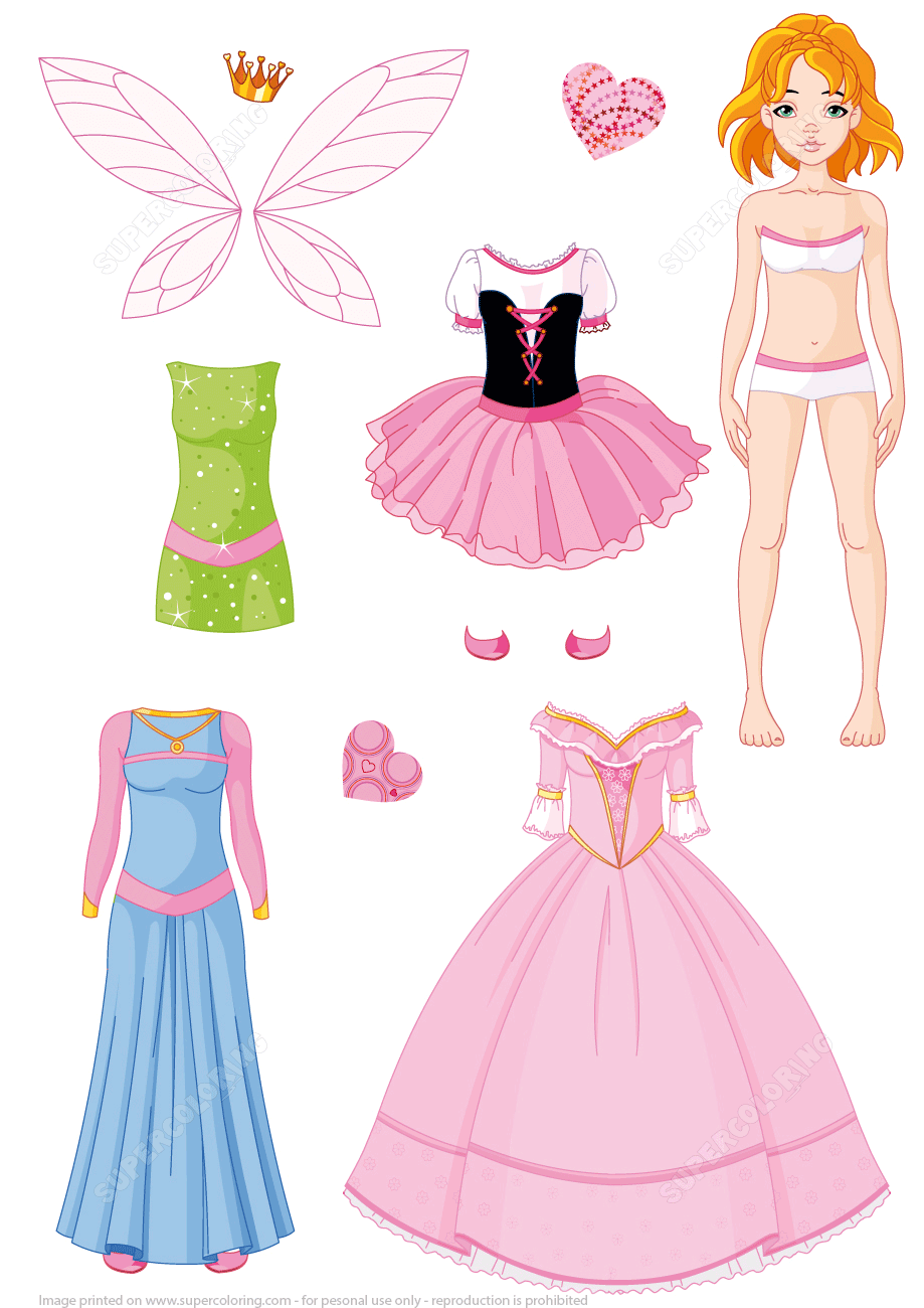 Free Printable Barbie Paper Dolls And Clothes