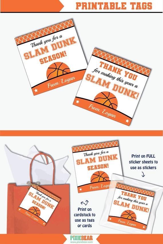 Free Printable Basketball Coach Thank You Cards Printable Cards