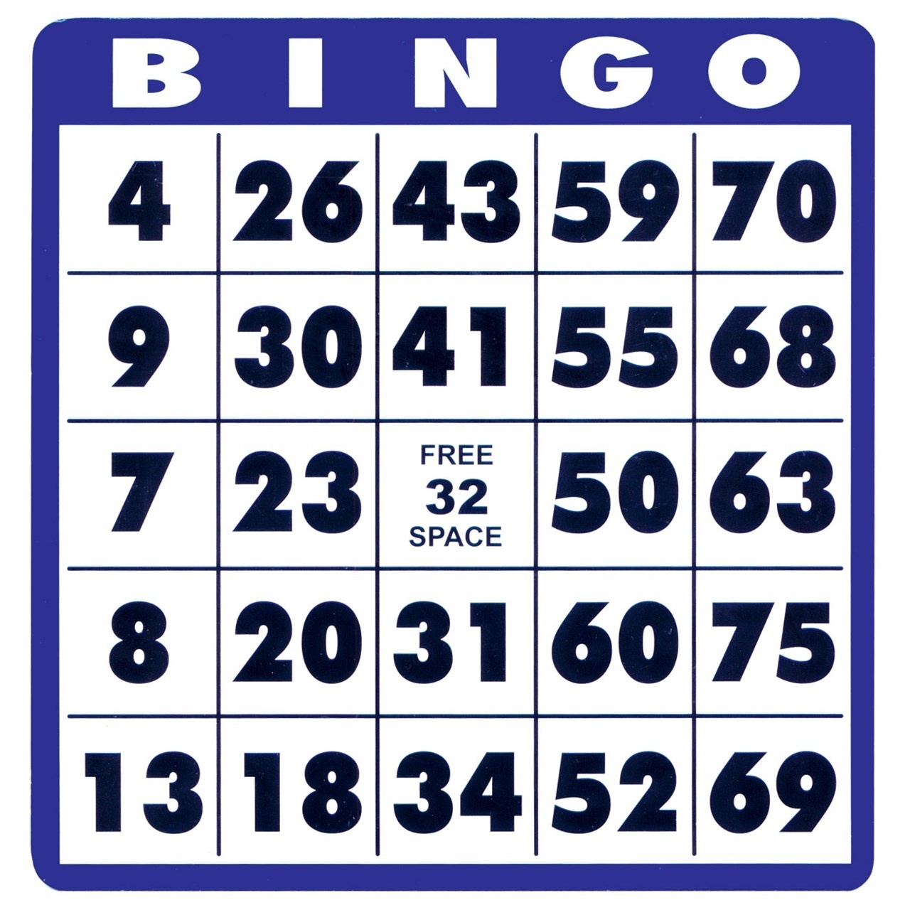 free printable bingo cards 1 20