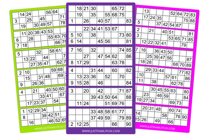 Free Printable Bingo Cards 90 Numbers Download Free Printable Bingo 