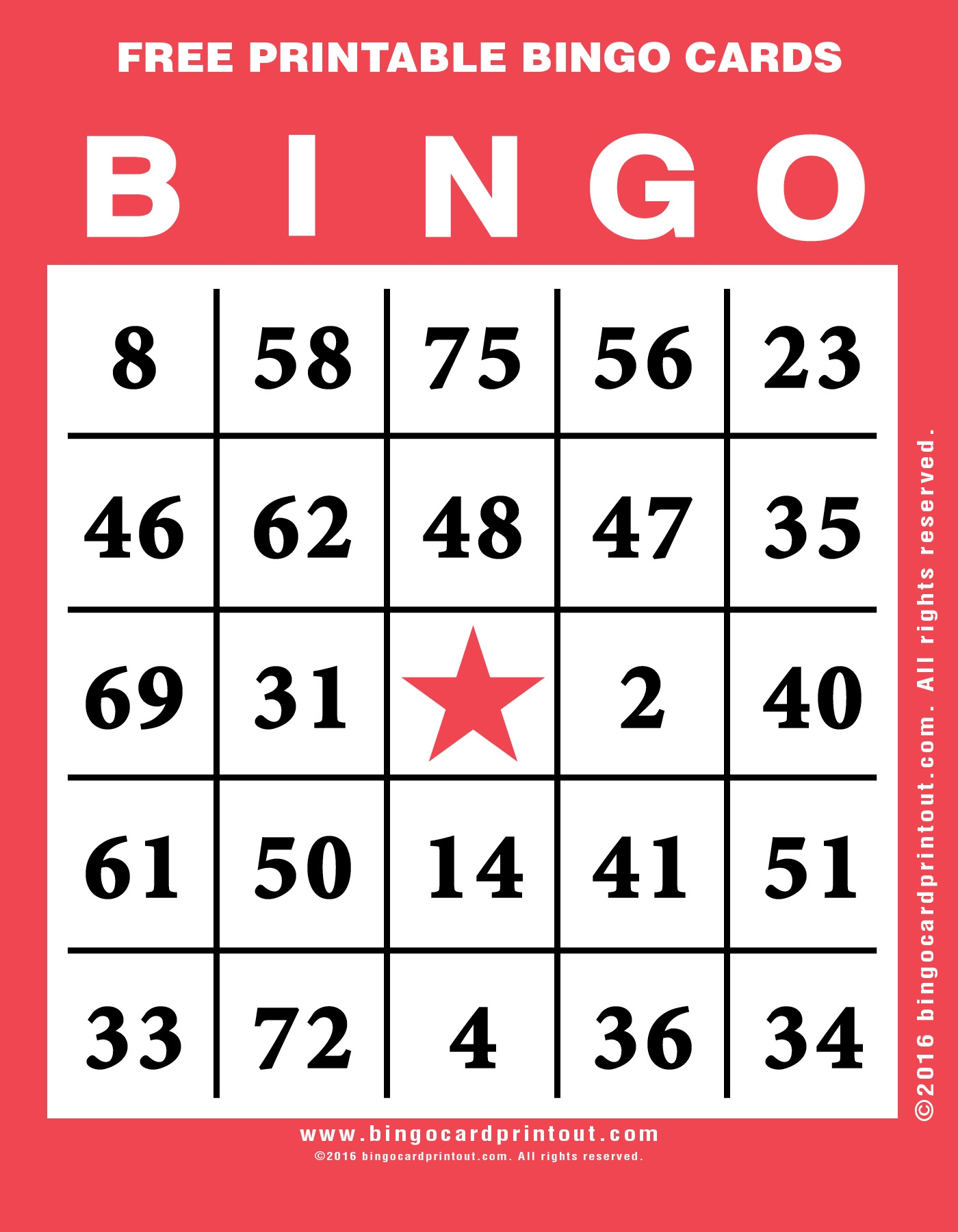 Free Printable Bingo Cards Bingo Printable Bingo Cards Bingo Cards