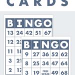 Free Printable Bingo Cards Paper Trail Design 58 OFF