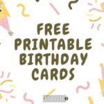 Free Printable Birthday Cards Without Downloading