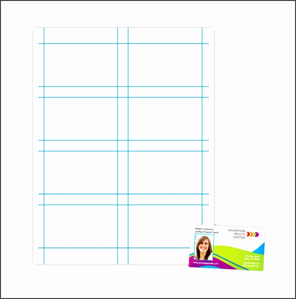 Free Printable Business Card Template Kits Ahplm