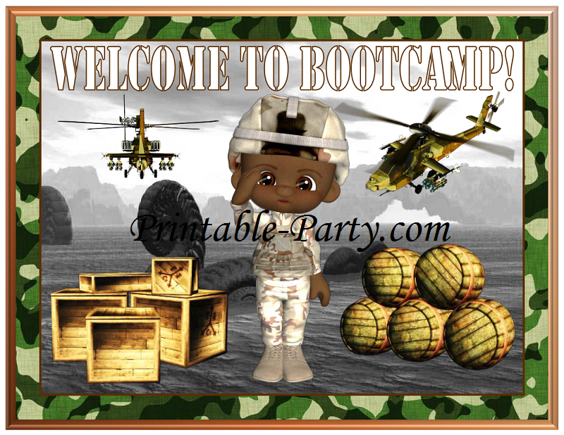 Free Printable Camouflage Birthday Decorations Shelly Lighting