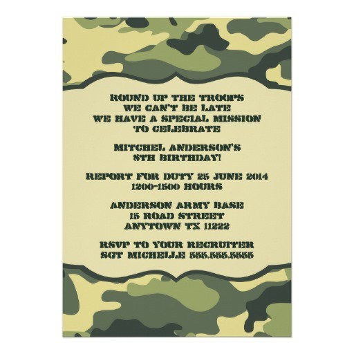 free printable camouflage birthday cards