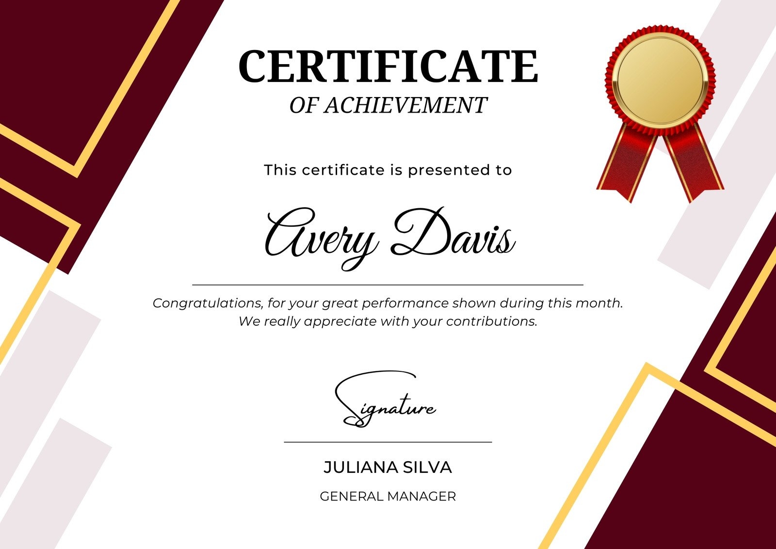 Free Printable Certificate Templates You Can Customize 50 OFF