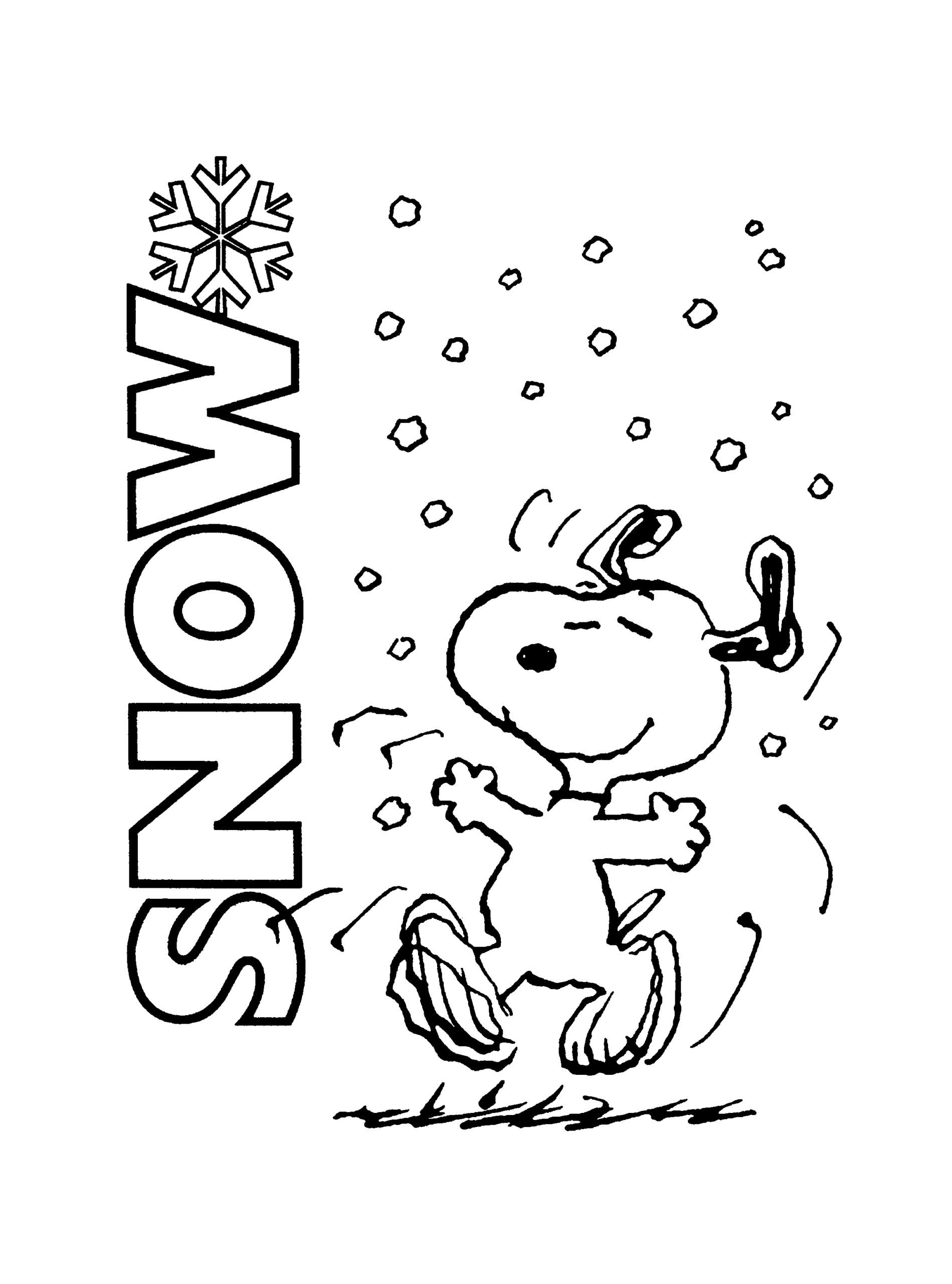 Free Printable Charlie Brown Christmas Coloring Pages For Kids Best 