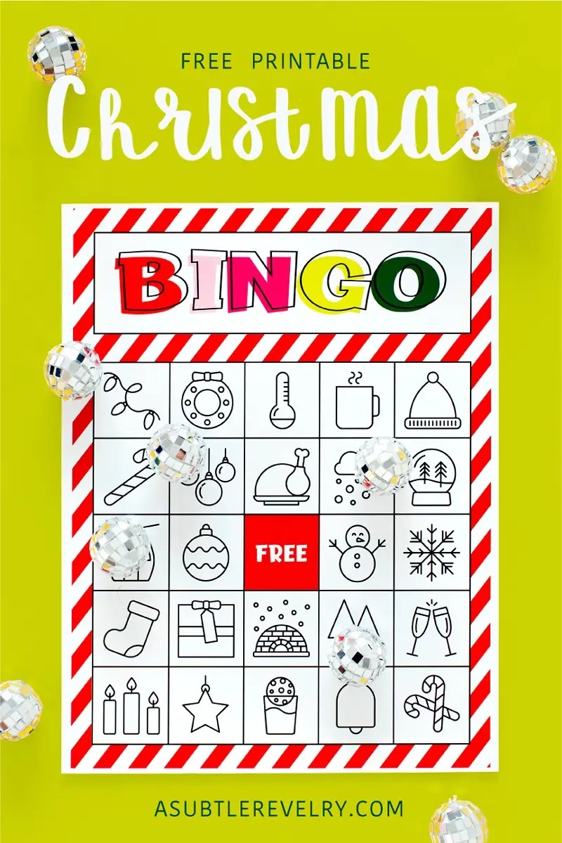 free printable christmas picture bingo cards for large groups
