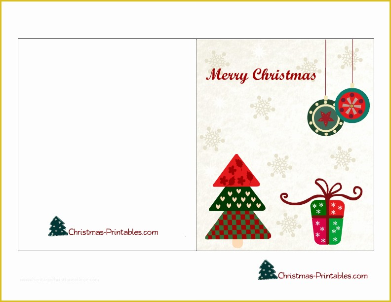Free Printable Christmas Card Templates Of Free Printable Christmas