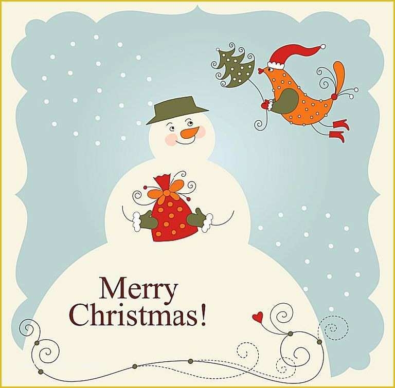 Free Printable Christmas Card Templates Of Freebie Greeting Card 