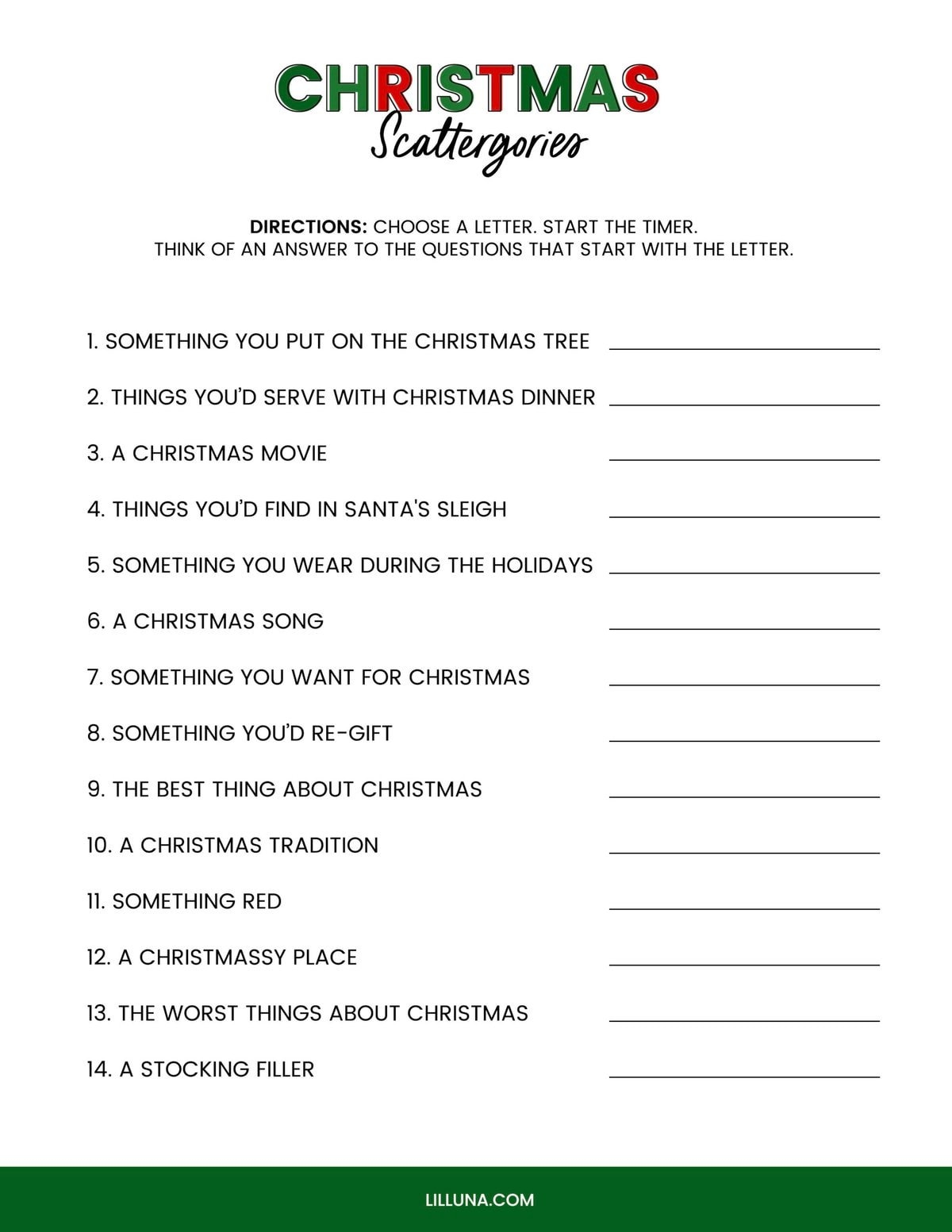 printable games free