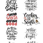 Free Printable Christmas Sayings Printable Templates Free