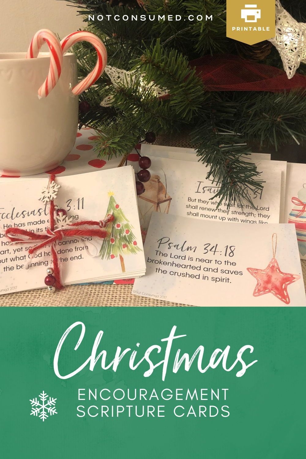 Free Printable Christmas Scripture Cards Artofit