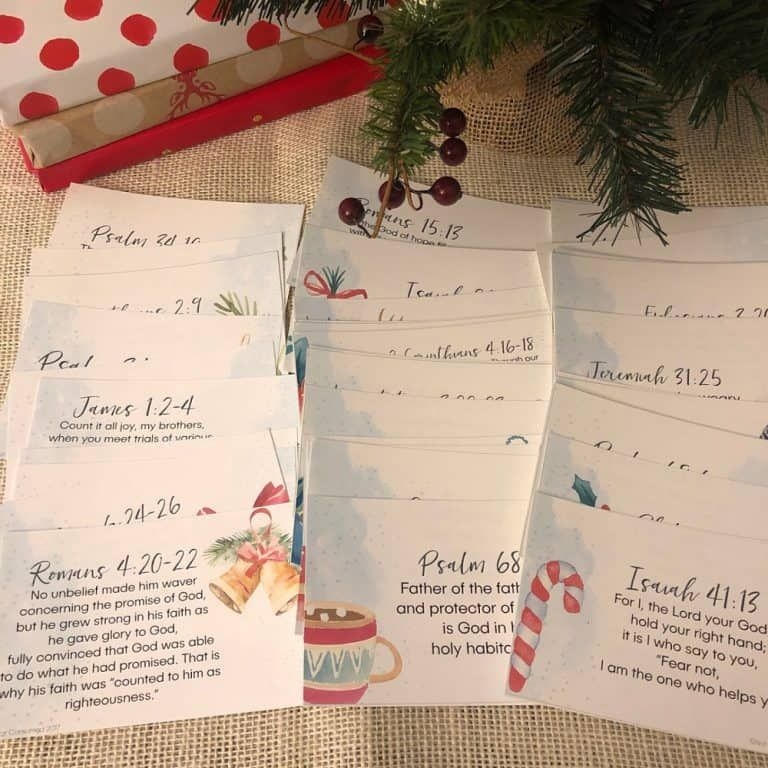 Free Printable Christmas Scripture Cards Christmas Scripture 