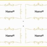 Free Printable Christmas Table Place Cards Template Of Free Printable