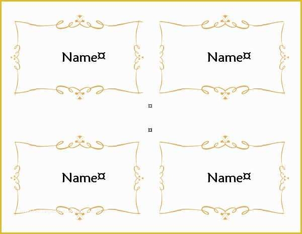 Free Printable Christmas Table Place Cards Template Of Free Printable