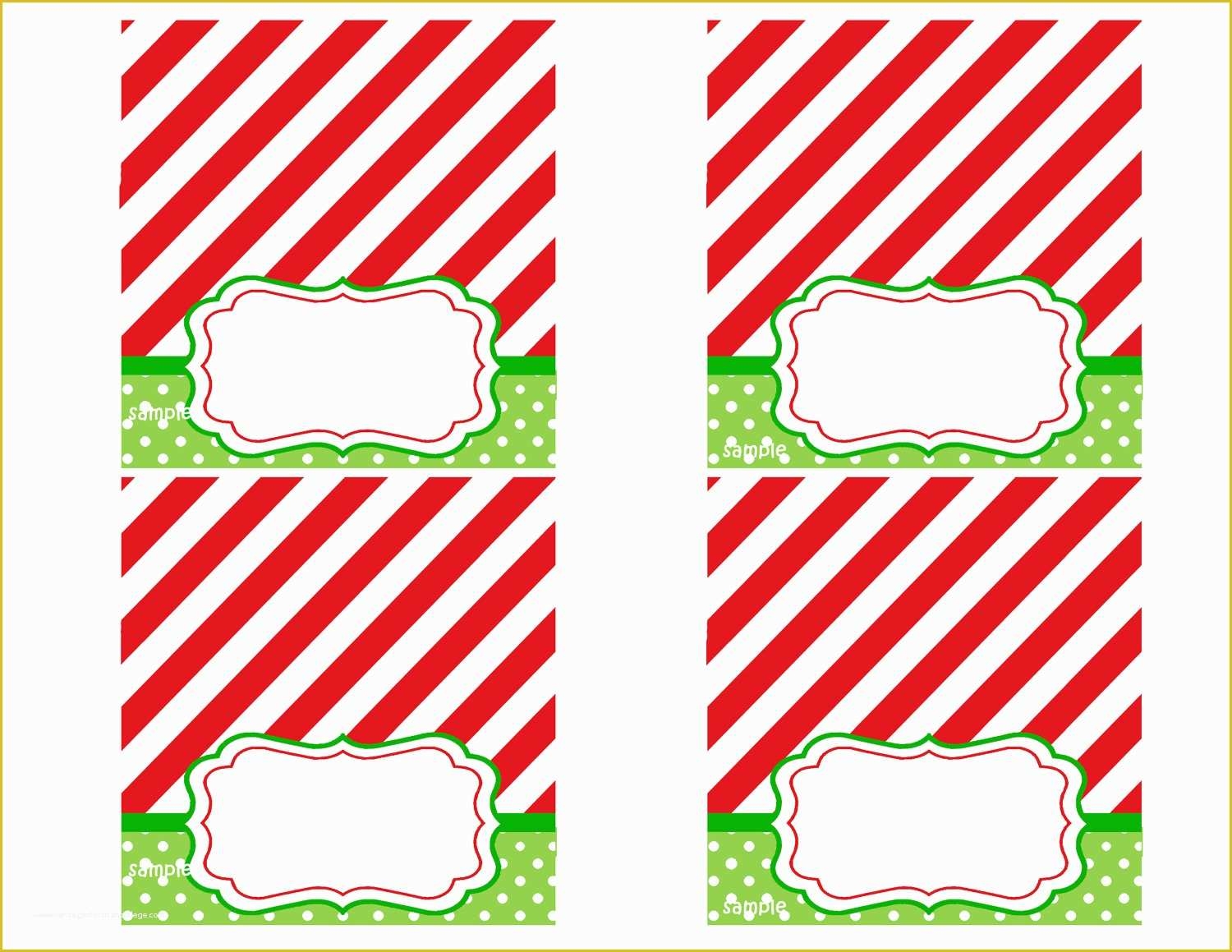 Free Printable Christmas Table Place Cards Template Of Place Cards 