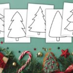 Free Printable Christmas Tree Template For Crafts