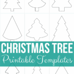 Free Printable Christmas Tree Templates And Outlines Christmas Tree