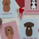 Free Printable Classroom Valentine Cards Dog Valentine Cards Dog