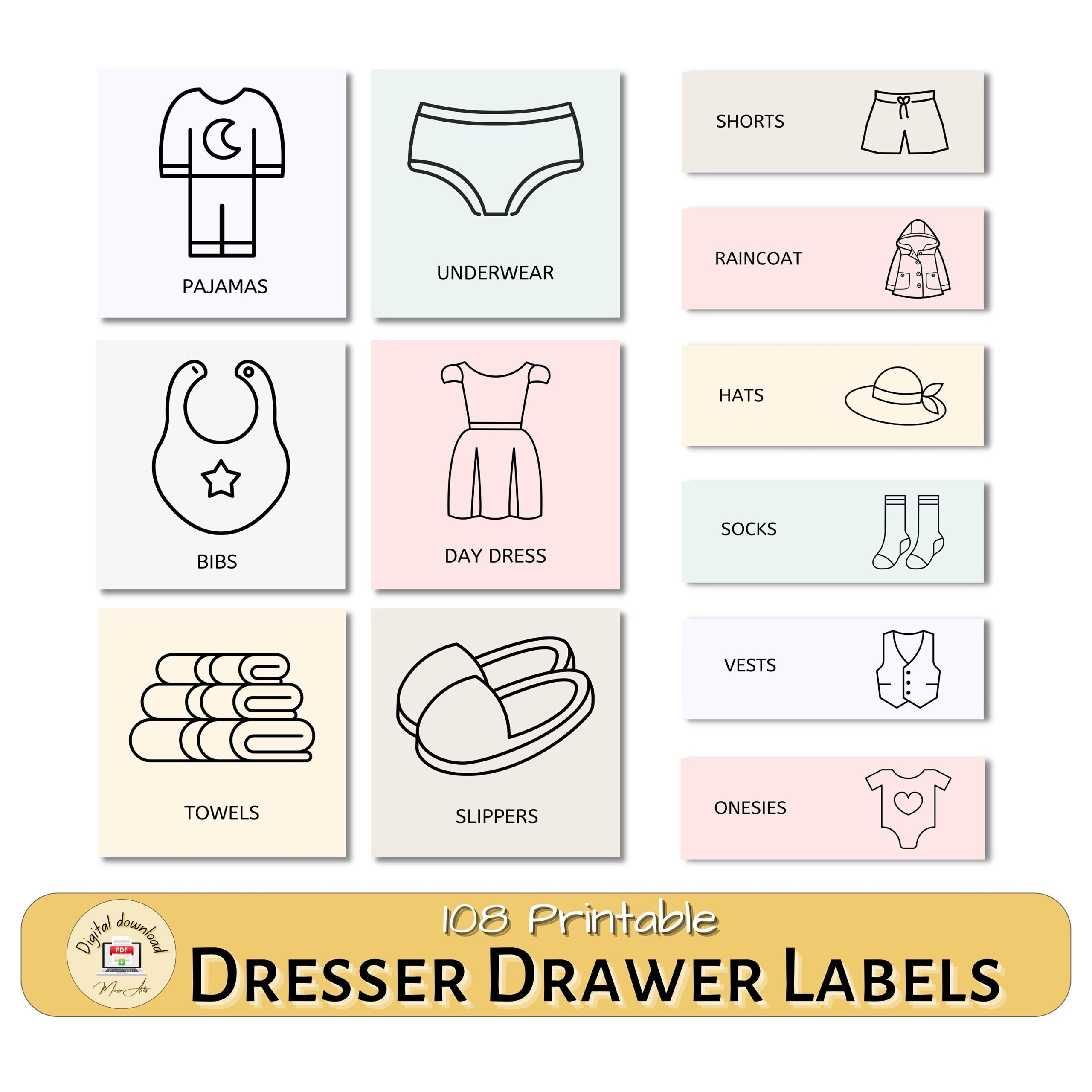 Free Printable Clothing Drawer Labels Prntbl concejomunicipaldechinu 