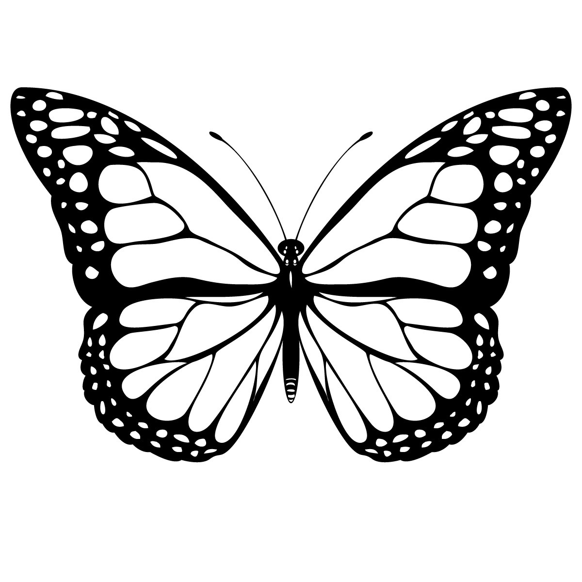 printable coloring pages butterfly