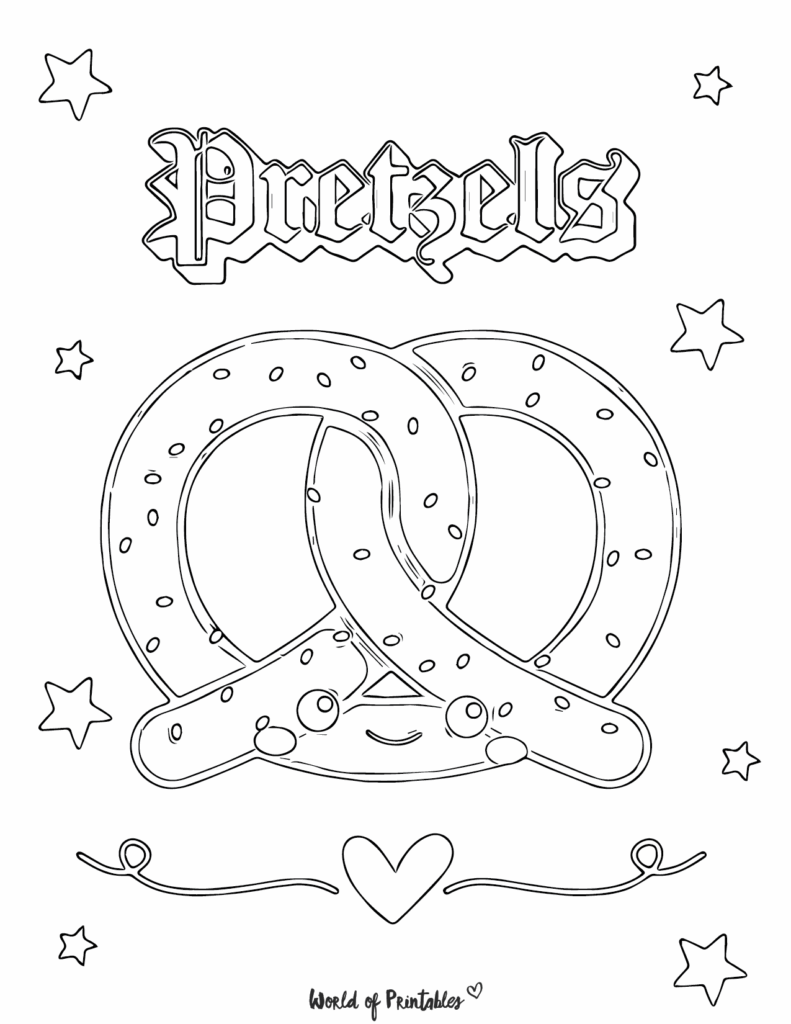 Free Printable Coloring Pages Food
