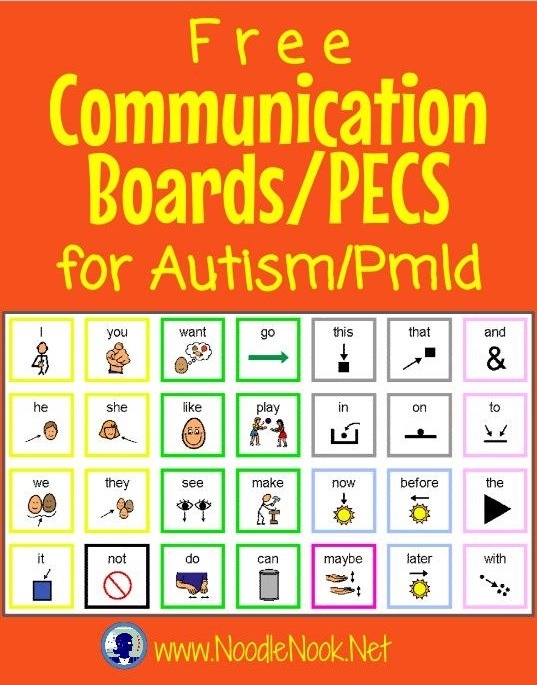 Free Printable Communication Cards For Autism Prntbl 