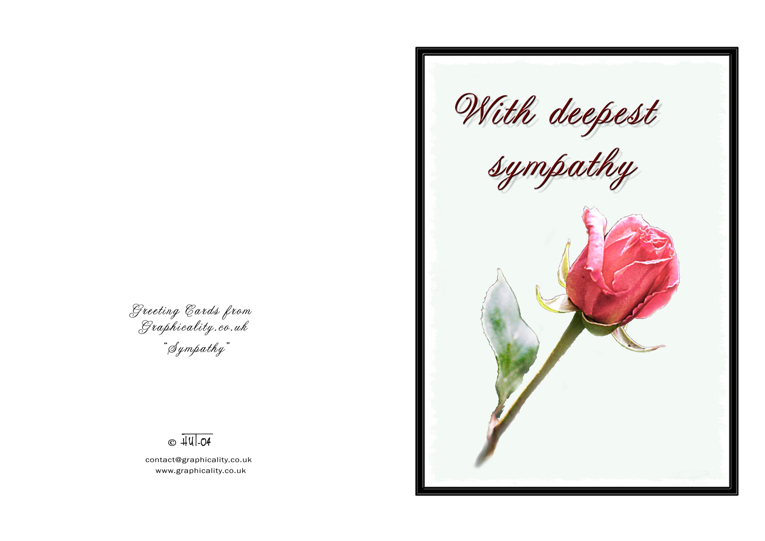 Free Printable Condolence Cards Free Templates Printable