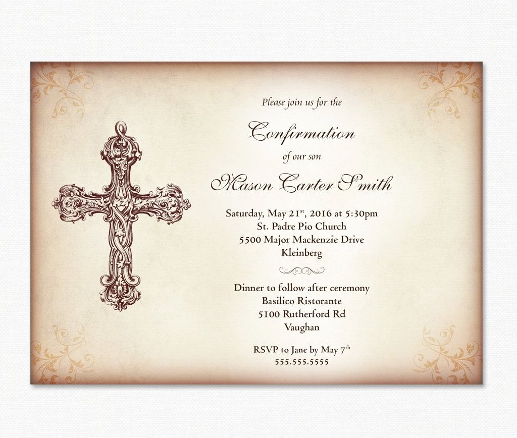 Free Printable Confirmation Cards FREE Printable Online