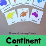 FREE Printable Continent Cards