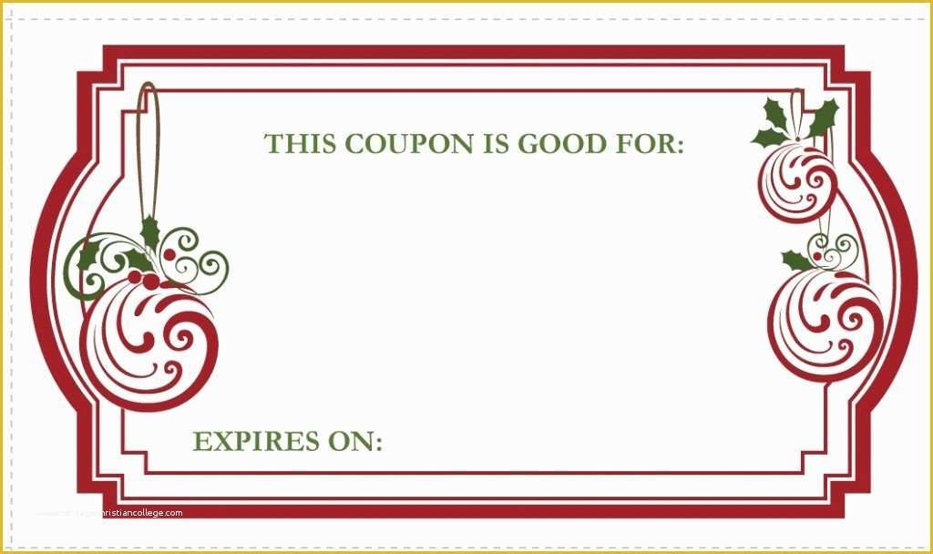 free printable coupon template
