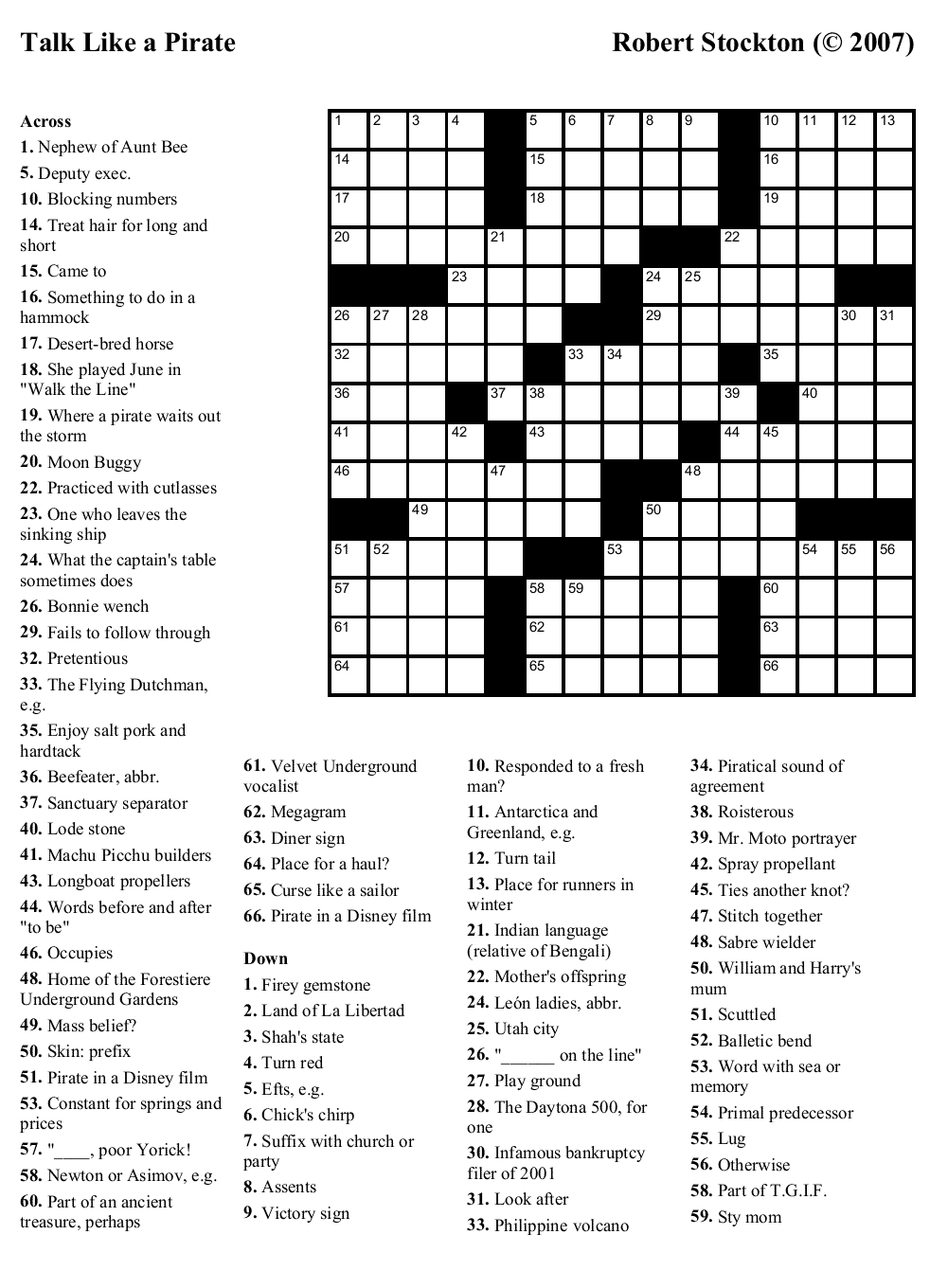 Free Printable Crossword Puzzles Medium Difficulty Pdf Printable Free 