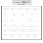 Free Printable Cursive Practice Sheets Your Therapy Source
