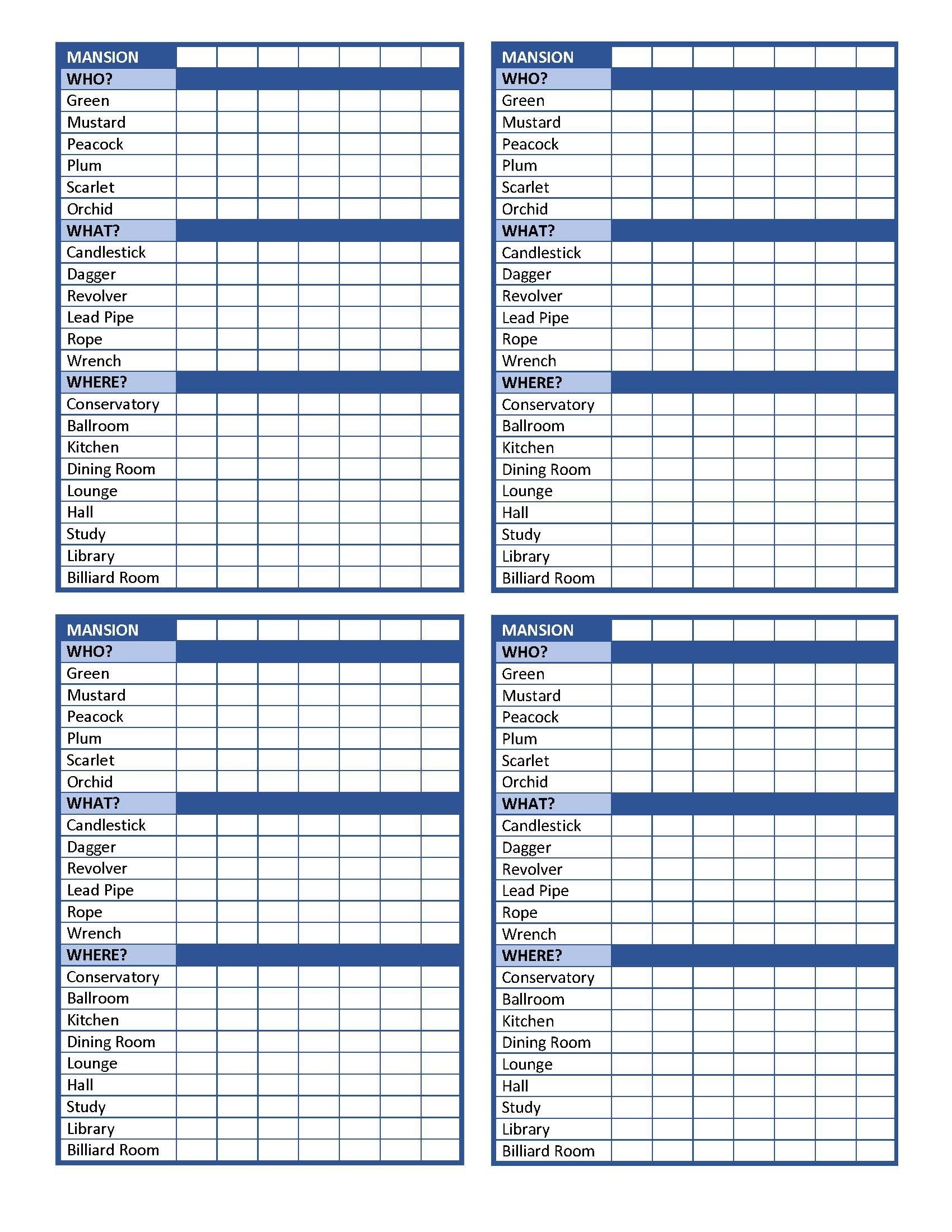 Free Printable Detective Games Free Printable
