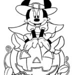 Free Printable Disney Halloween Coloring Pages Coloring Home