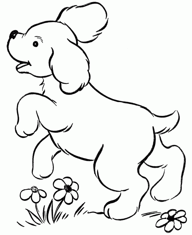 Free Printable Dog Coloring Pages For Kids