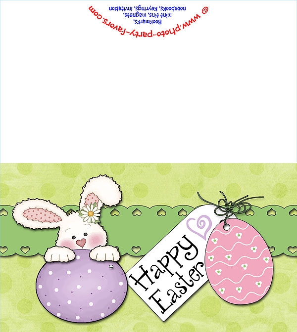 free printable easter bunny cards