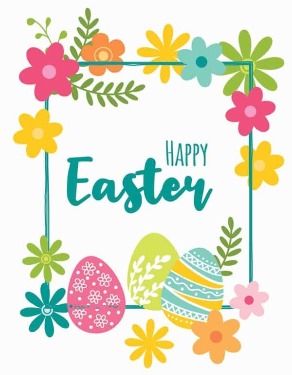 free printable easter cards for grandchildren