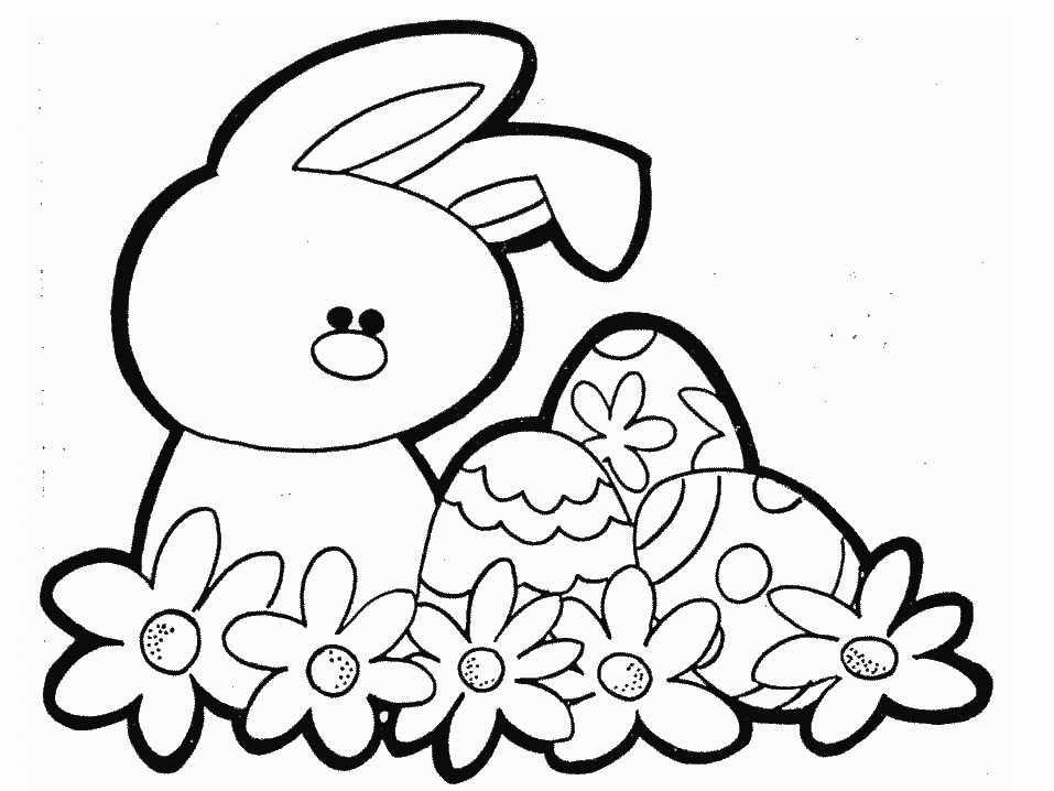 easter coloring pages free printable