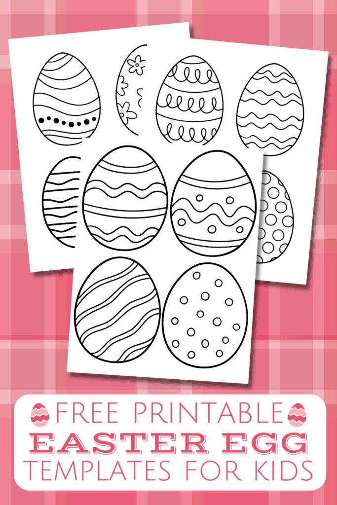 printable egg craft