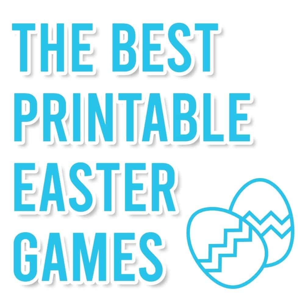 printable easter games